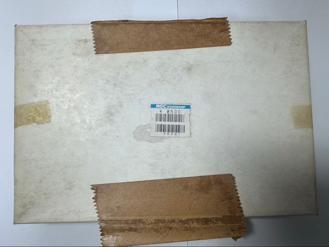 MGC ルガーP08 木製グリップ　モデルガン　箱付き　1980年代　ロゴ刻印