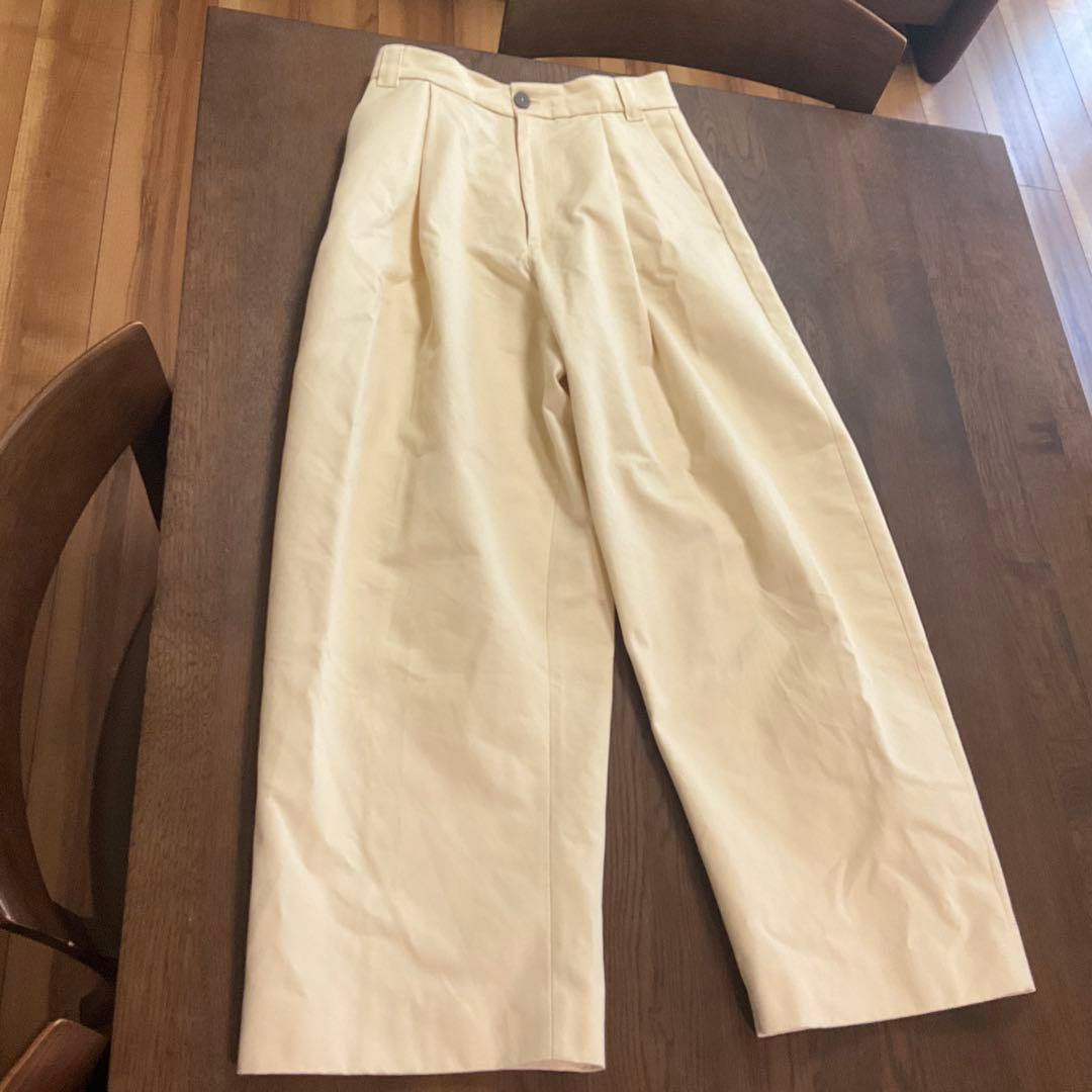 パンツ STUDIO NICHOLSON PEACHED COTTON SORTE