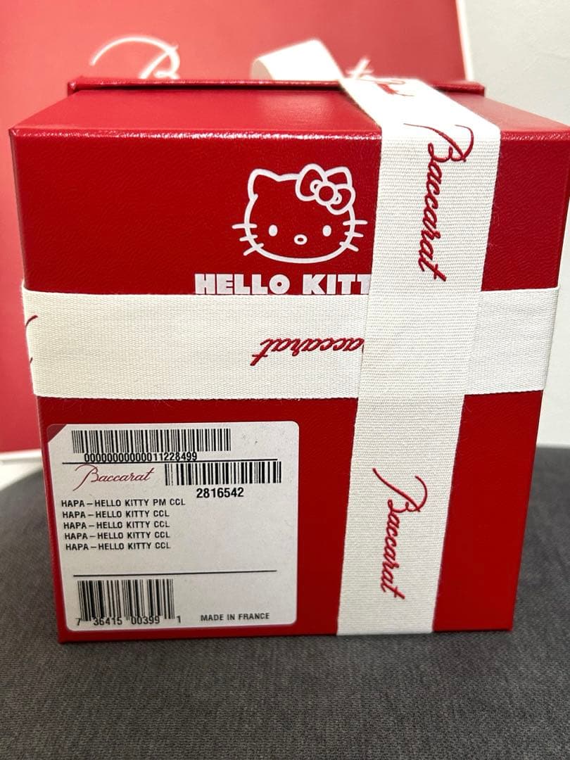 Baccarat ハローキティ　クリスタルフィギュア