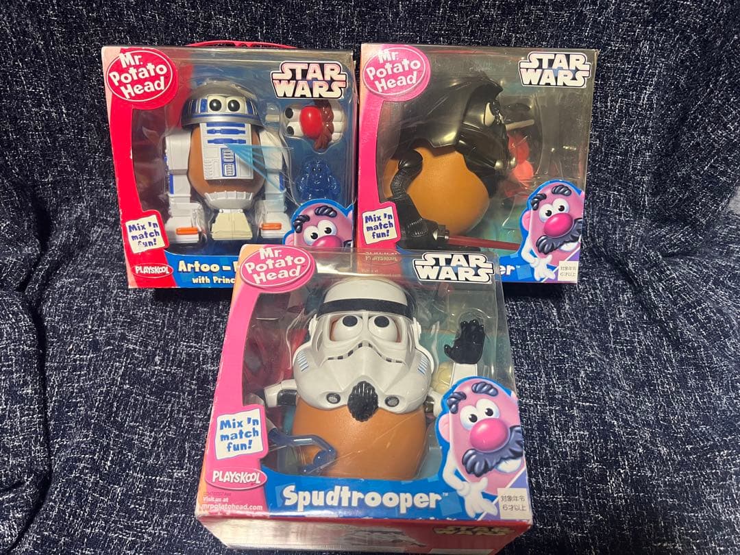 ディズニー　トイストーリー　ポテトヘッド コスプレ　フィギュアセット　未開封