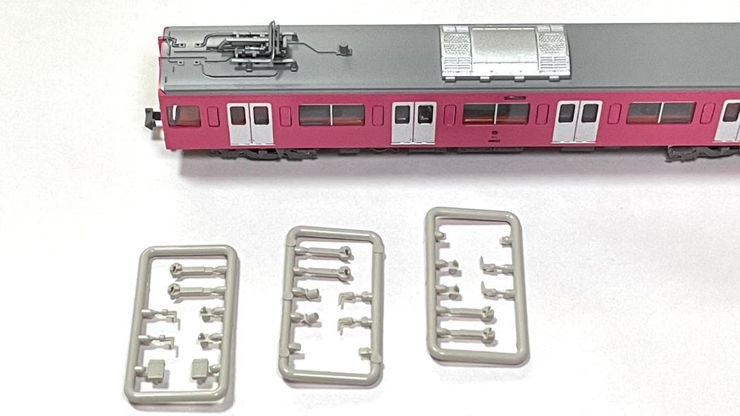 GM ★ 西武9000系（9101編成・ピンク）増結中間車　6両（動力無し）