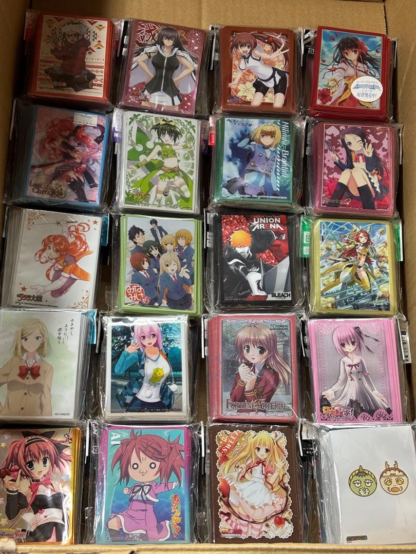 キャラクター スリーブ シールド 大量 まとめ売り 118個 未開封 バラ売り可