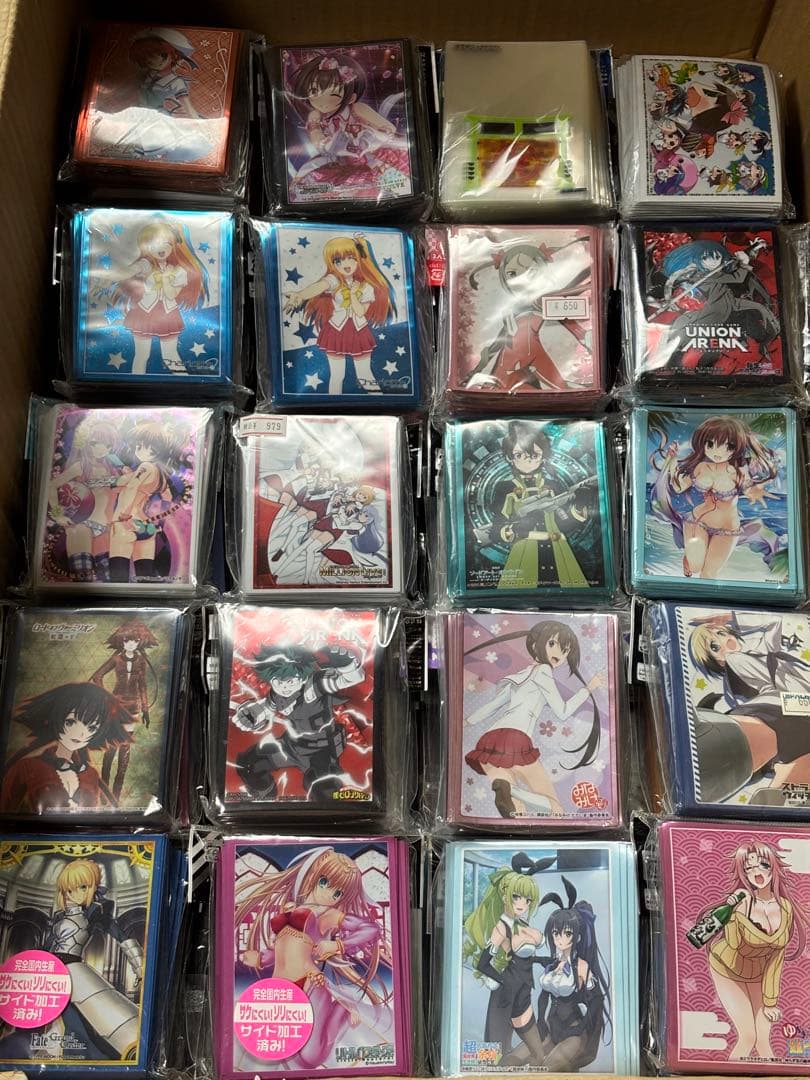 キャラクター スリーブ シールド 大量 まとめ売り 118個 未開封 バラ売り可