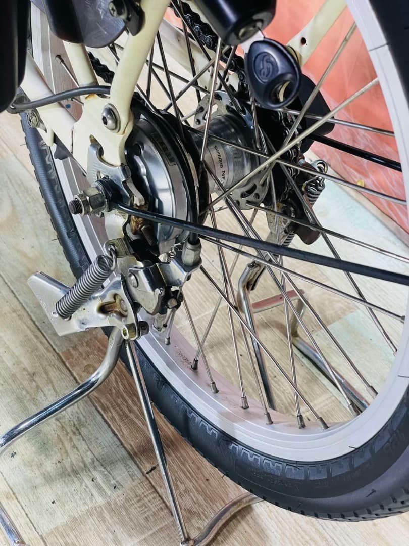 パナソニックギュット⭐️12AH！子供乗せ電動アシスト自転車Y2354