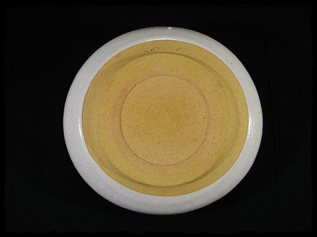 藤原 敬介 恭助 志野 鉢 絵志野 富士山 茶道具 菓子器  c196