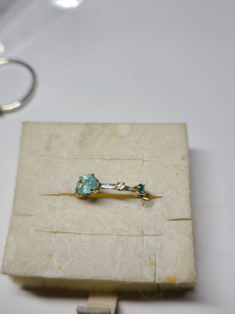 たーちゃんキラキラでキュートです♪★パライバカラーベリル★オーダー