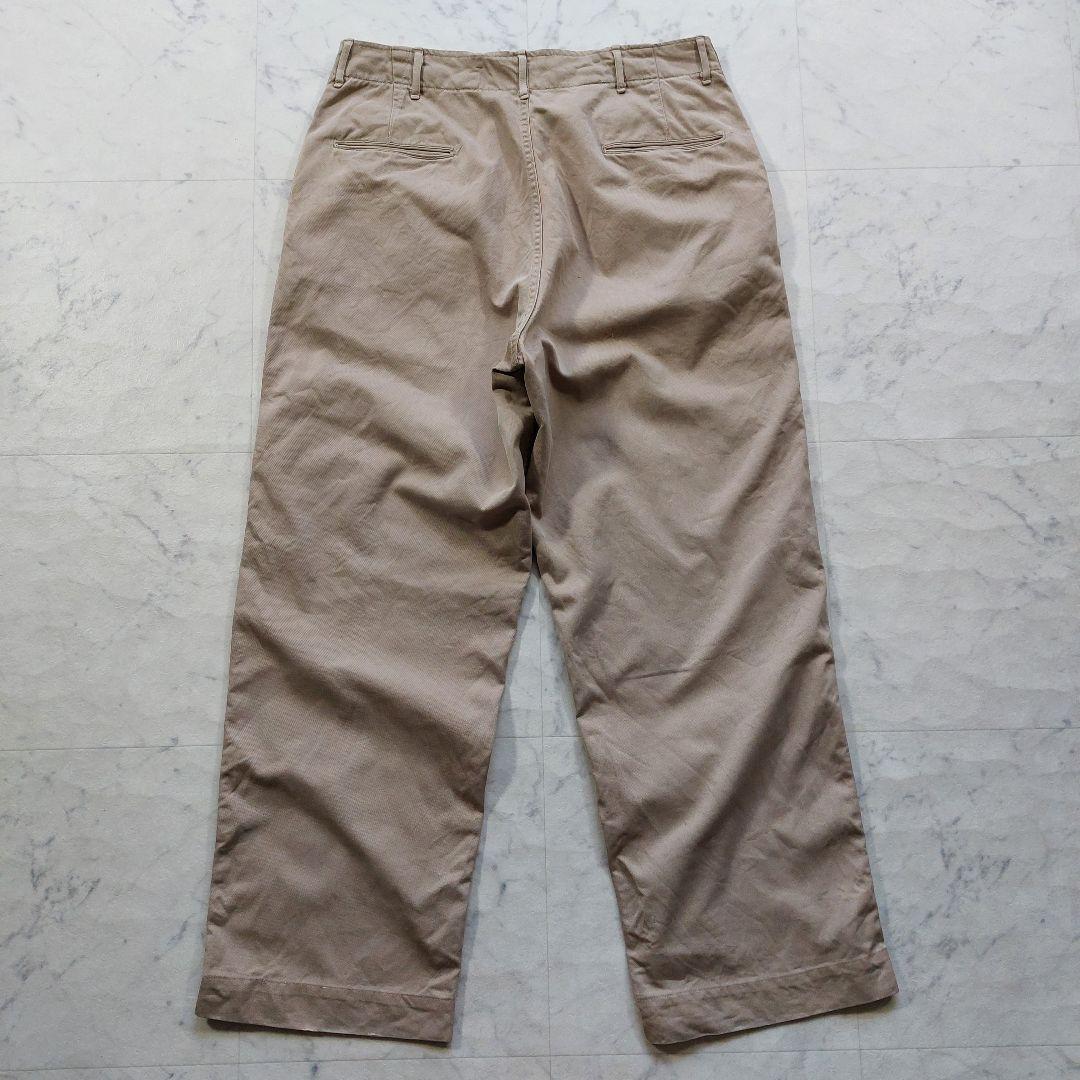 40s 米軍実物 US ARMY M-41 41カーキ チノパン ヴィンテージ