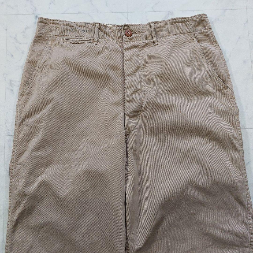 40s 米軍実物 US ARMY M-41 41カーキ チノパン ヴィンテージ