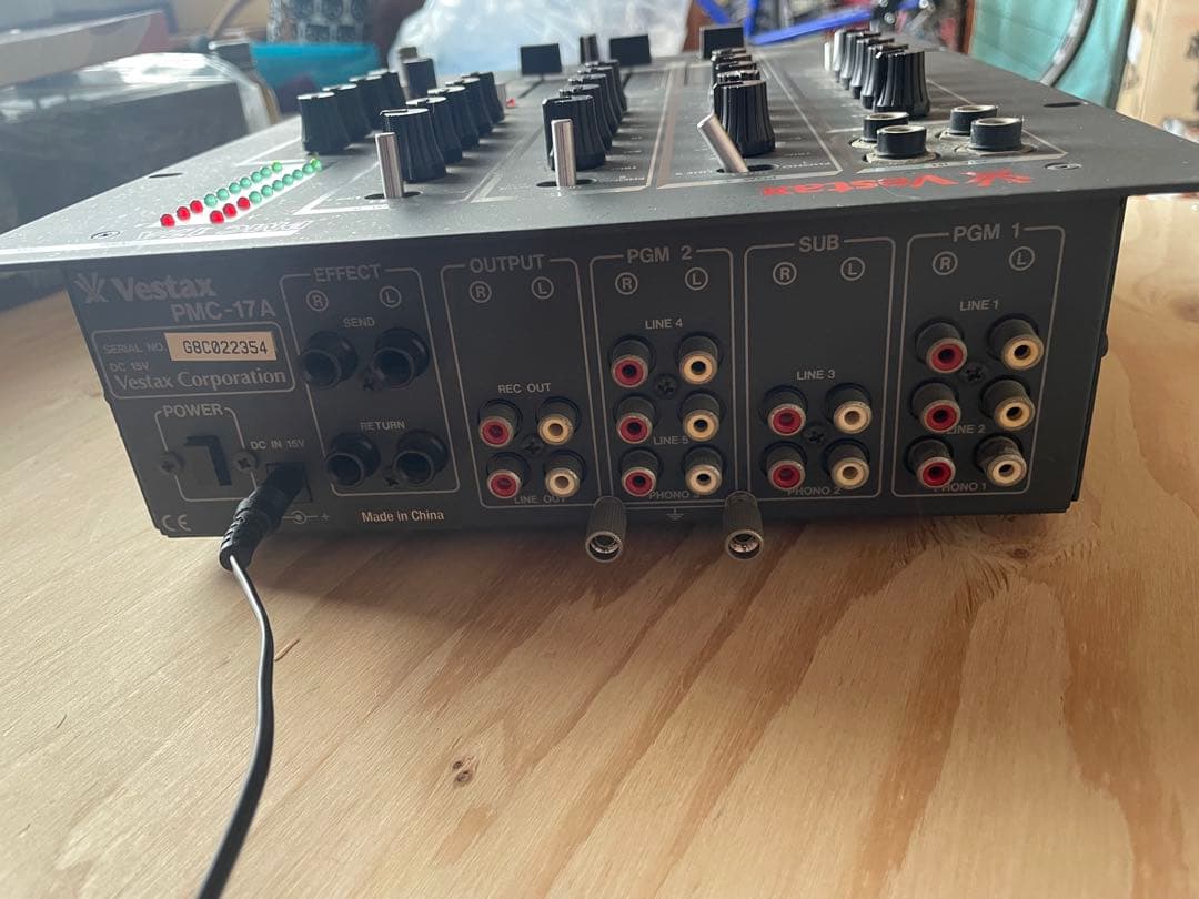 レアVestax ベスタクス PMC-17A DJミキサー