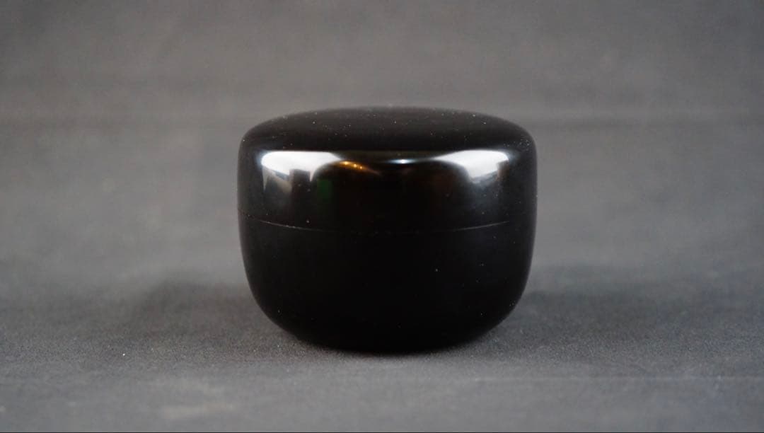 【マッシュ】杜若蒔絵　平棗　松永松寛　茶道具