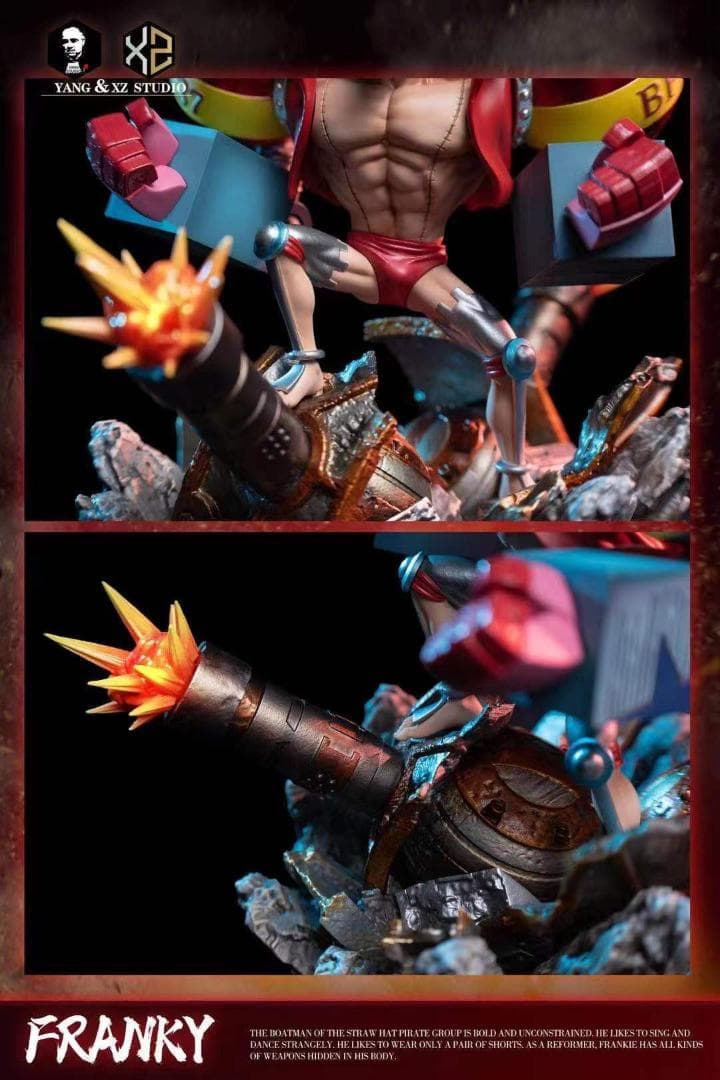 ワンピース フランキー&将軍 2体セット ガレージキット ワーコレフィギュア