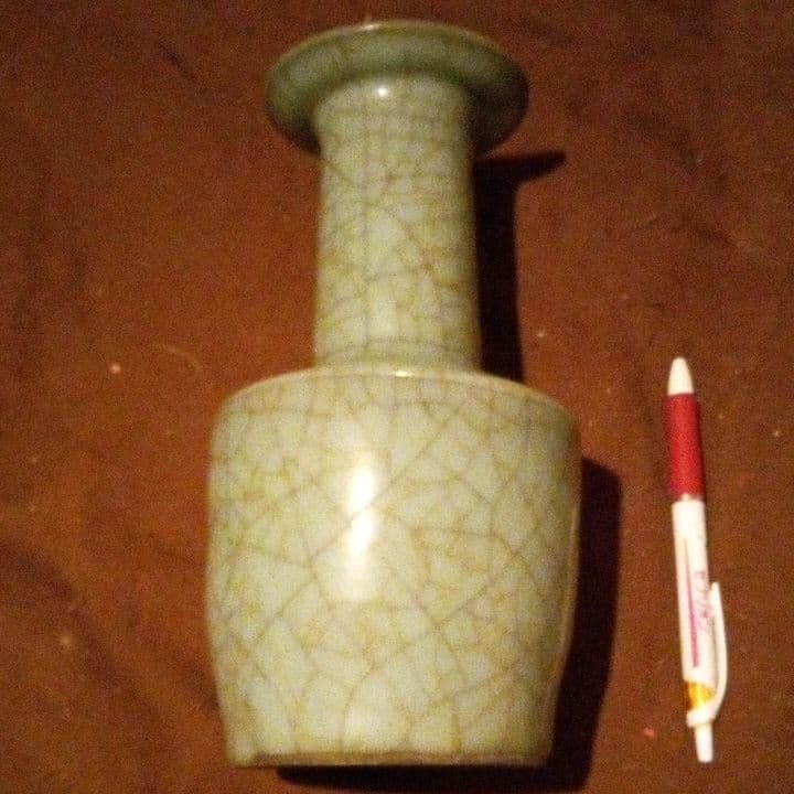 中国陶磁器　南宗官窯　長頸壺