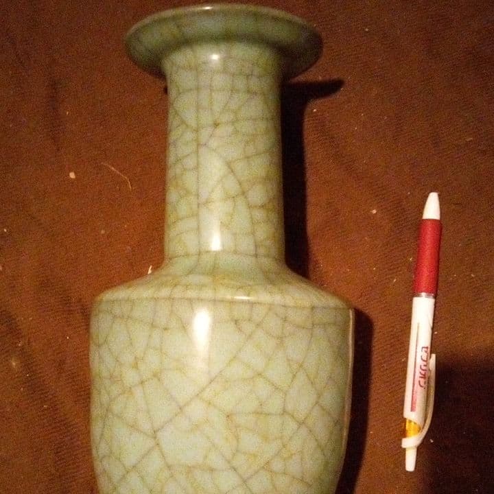 中国陶磁器　南宗官窯　長頸壺