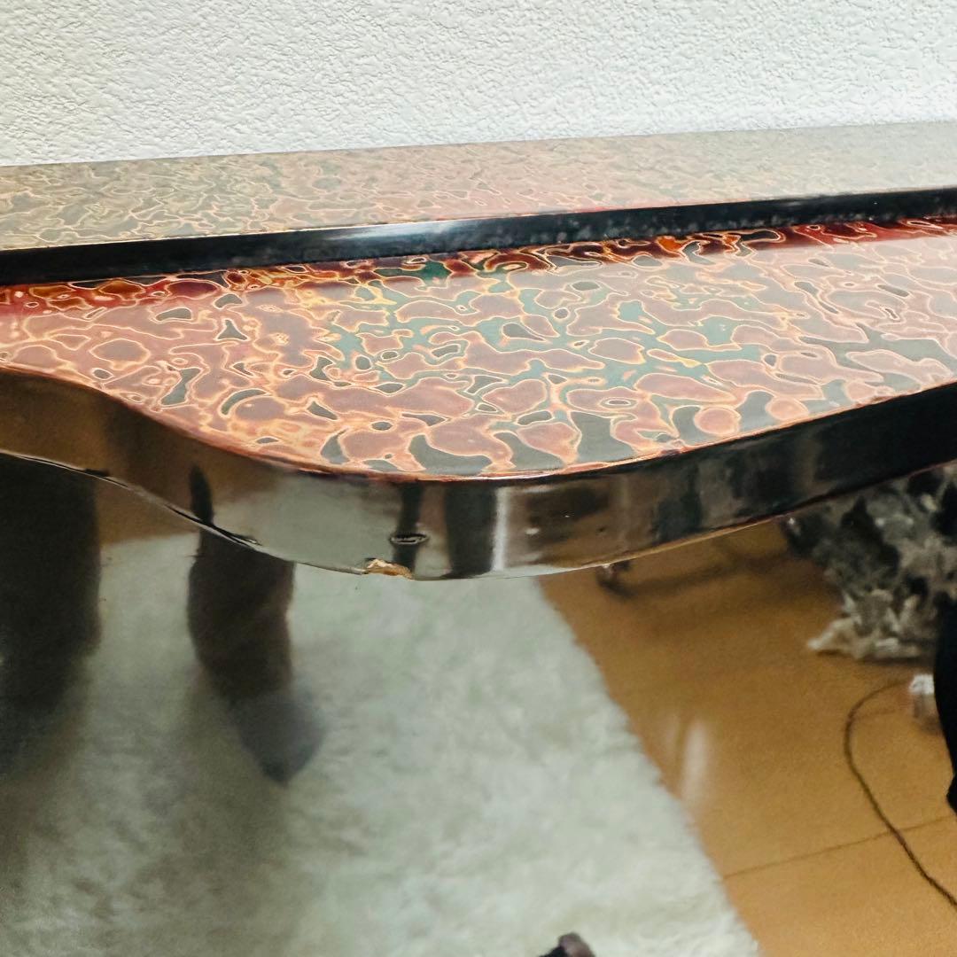 津軽塗り 座卓 羽根脚 青森 津軽 直接引取り可能