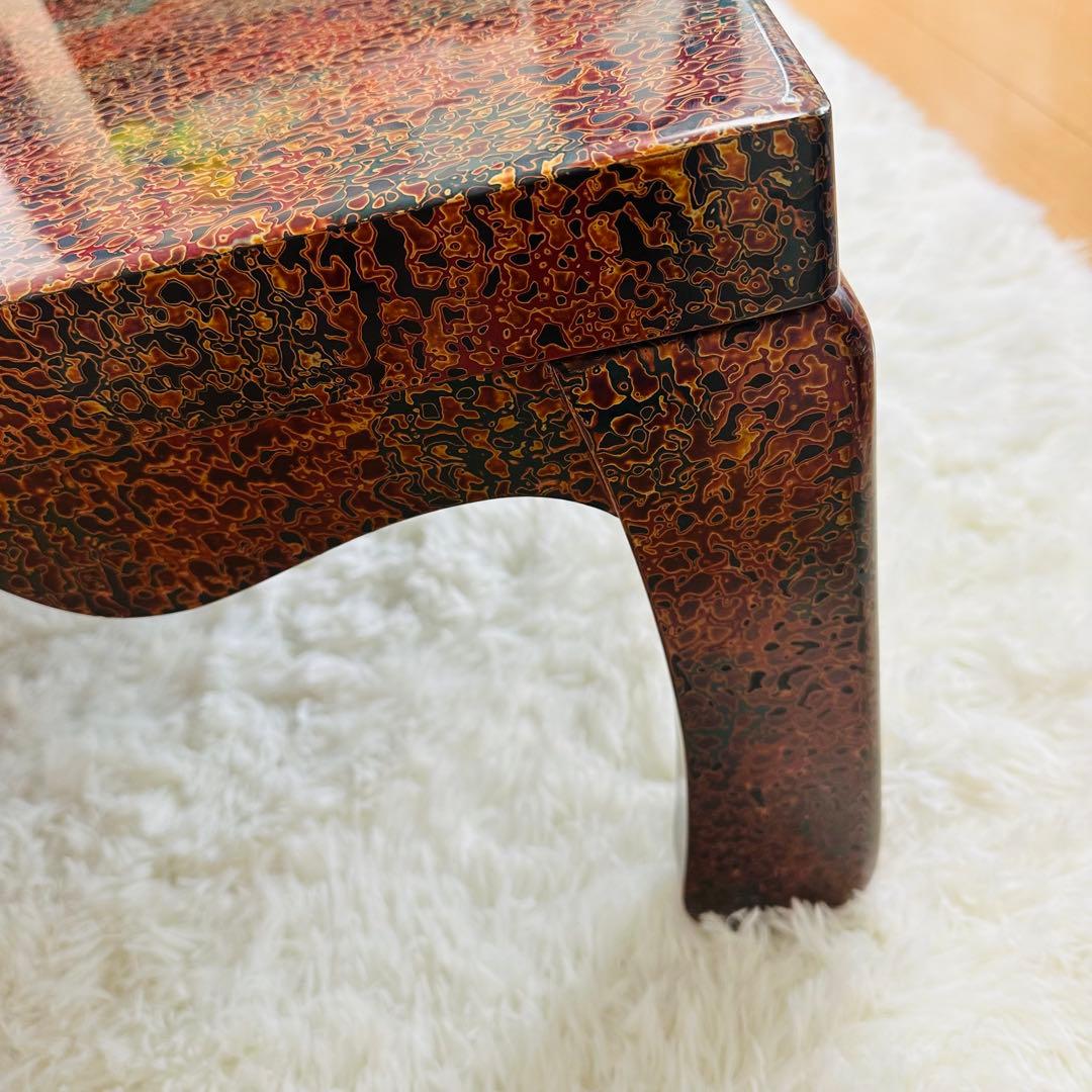 津軽塗り 座卓 羽根脚 青森 津軽 直接引取り可能