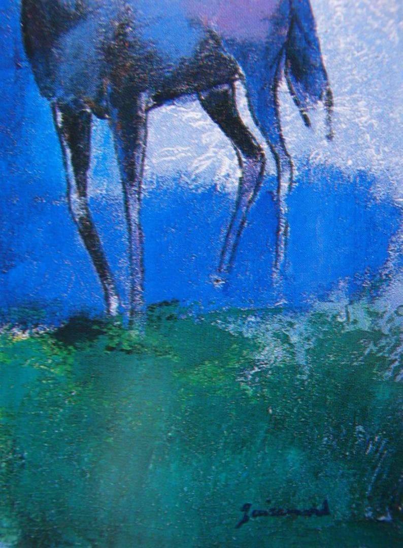 ポール・ギアマン、「夜明け」、希少画集・額装画、日本製・新品額縁にて額装致します