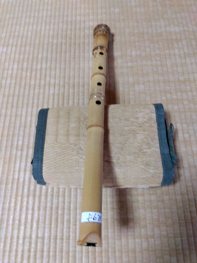 尺八１尺９寸中継ぎｓｓ縁藤巻き正律管