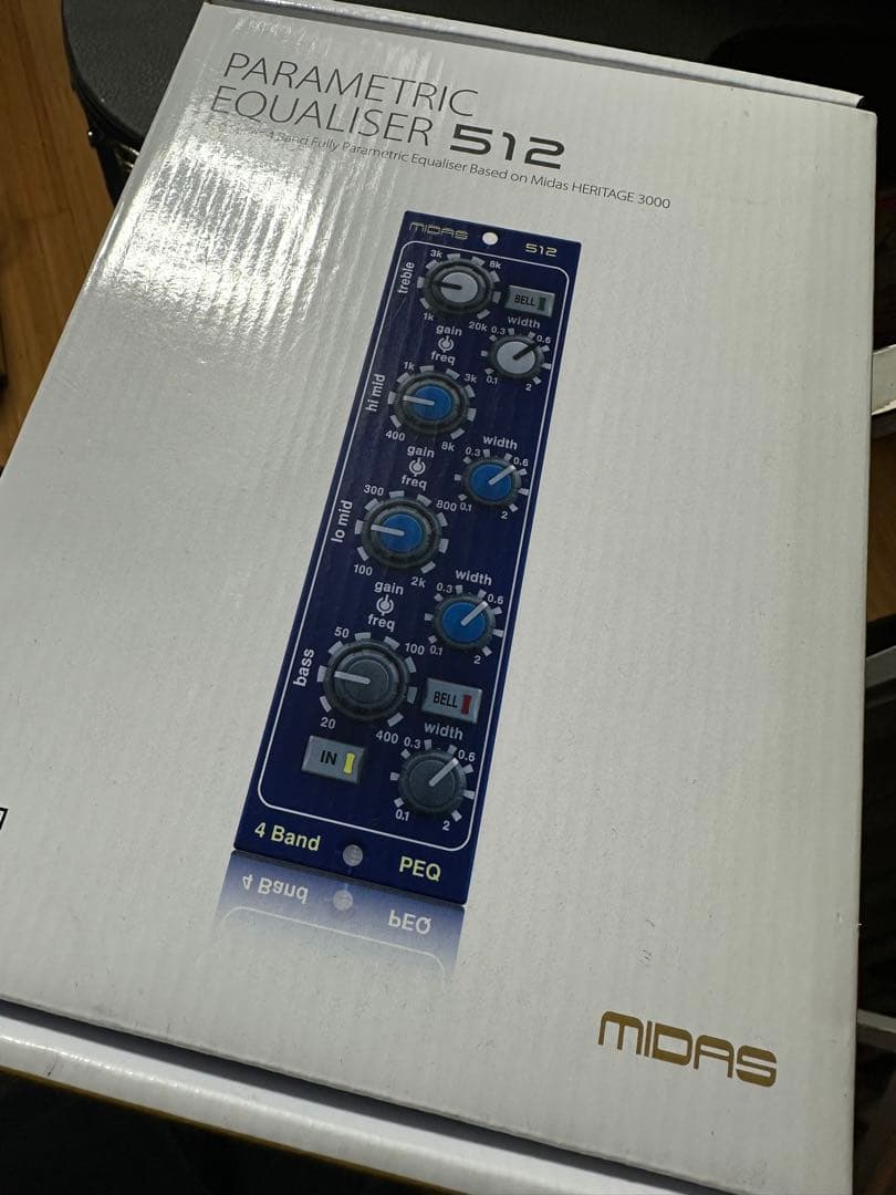 Midas 512 パラメトリックイコライザー