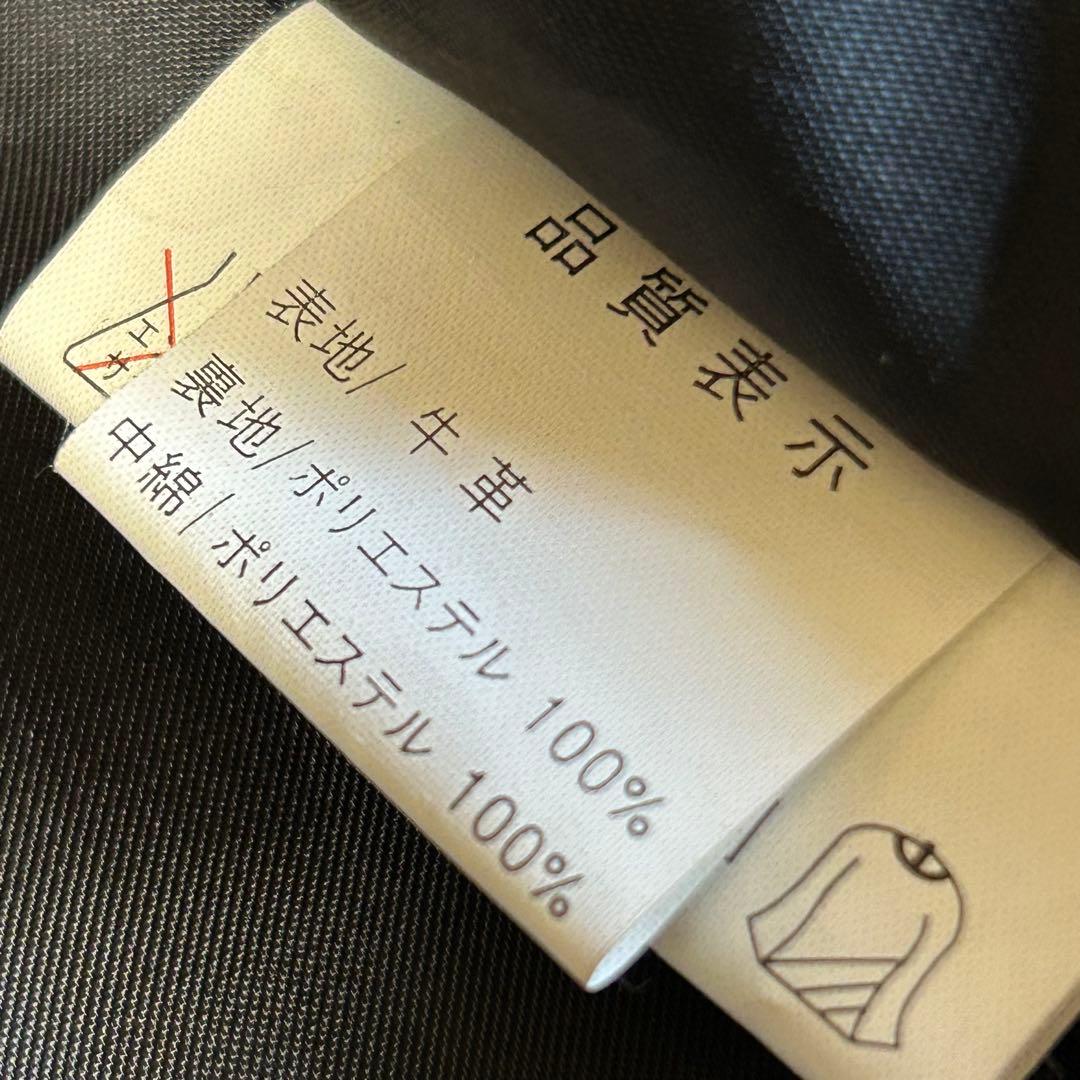 NANKAI ナンカイ　シングルライダース レザージャケット　シングルレザー　L