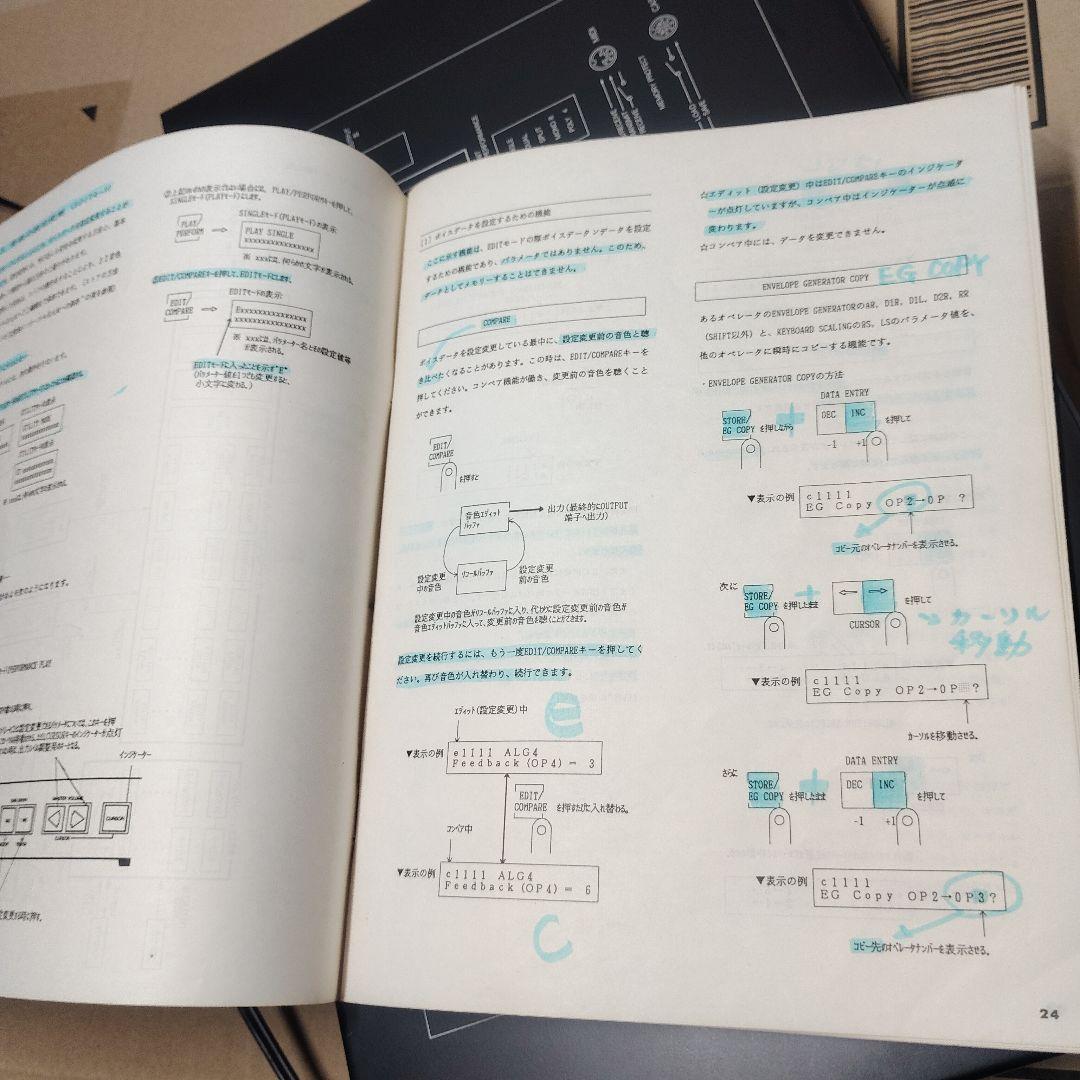 YAMAHA 音源モジュール TX81Z FM音源　取扱説明書付き