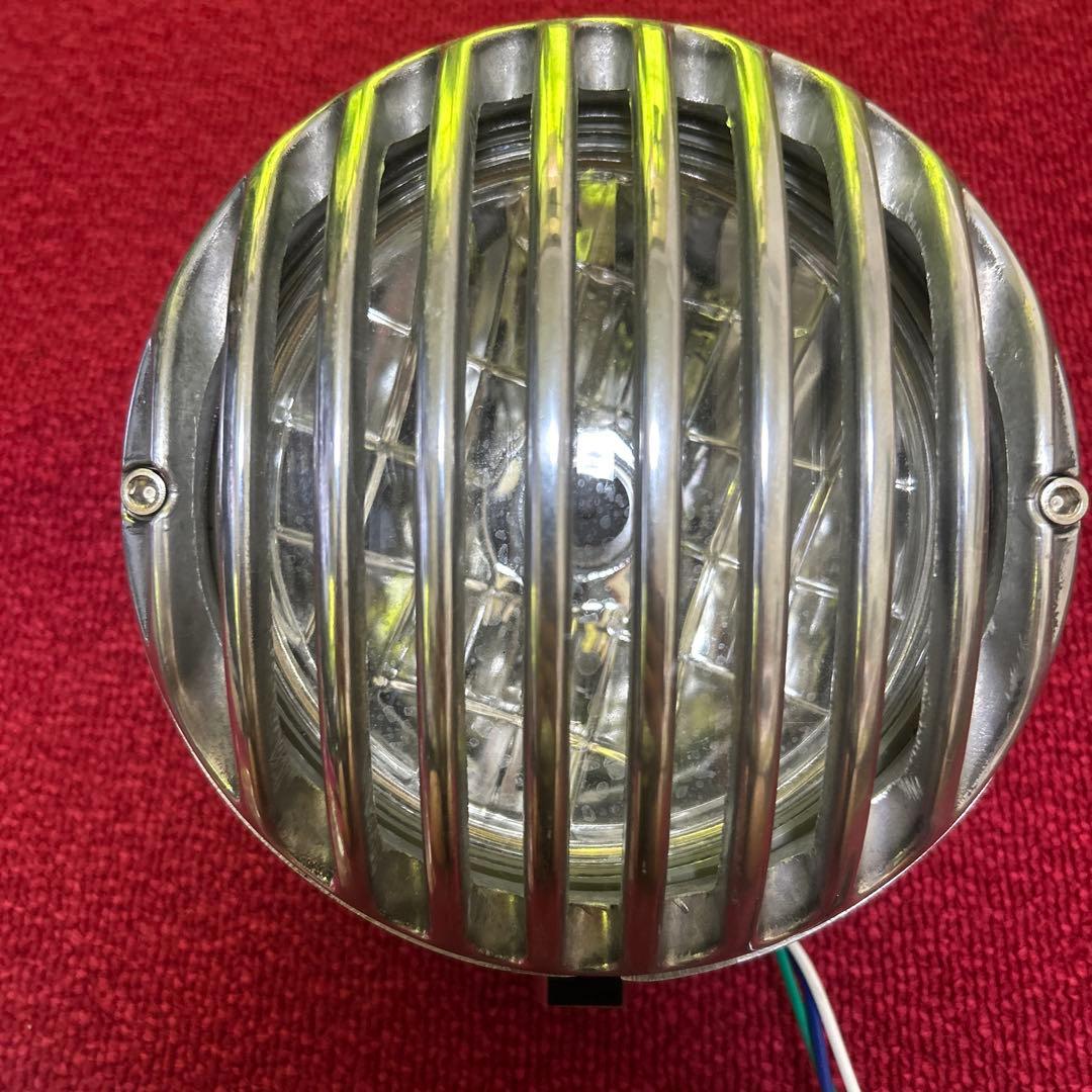 Garage T&F 5.75インチバードゲージヘッドライト とLEDバルブ