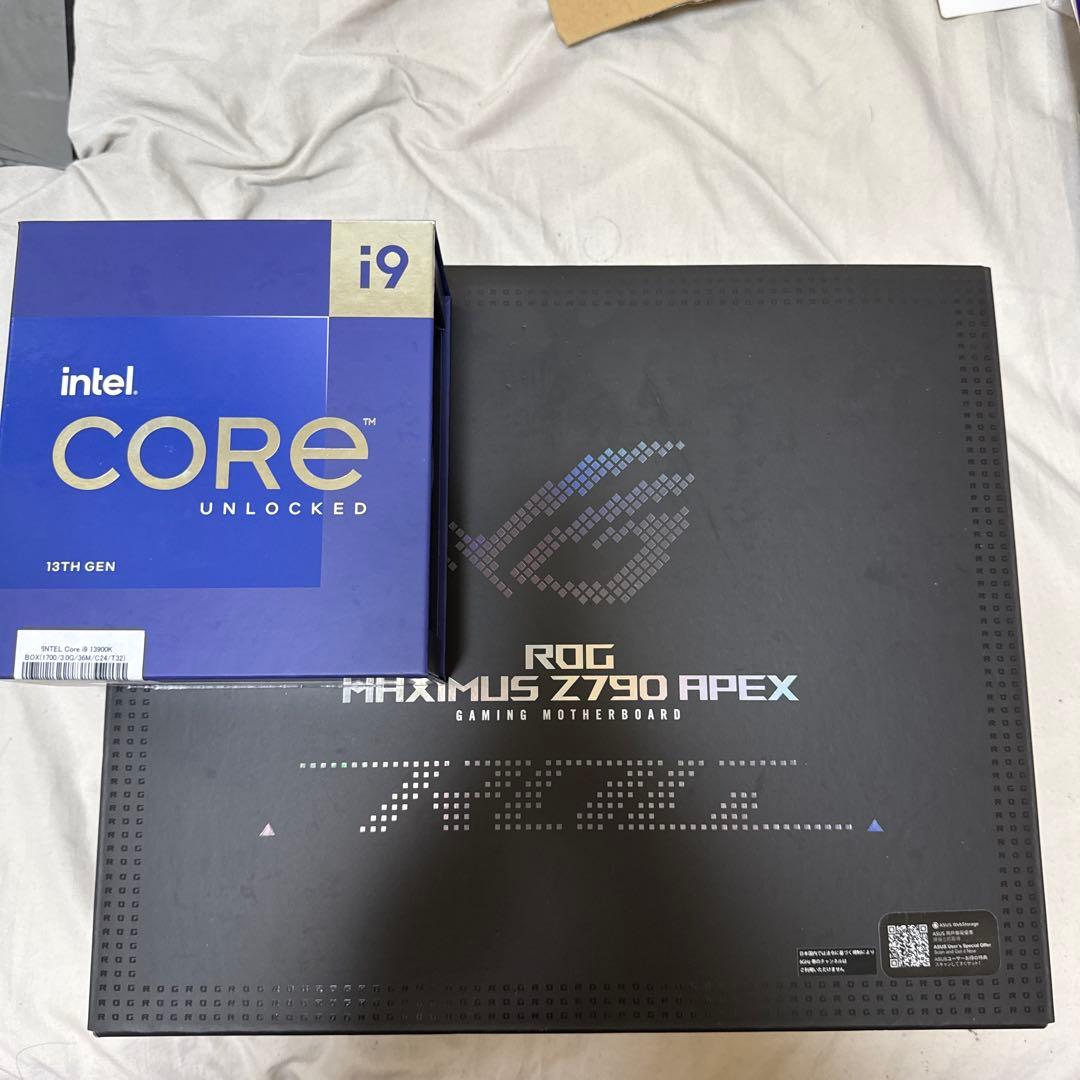 CPU Intel i9 13900K + ROG MAXIMUS Z790