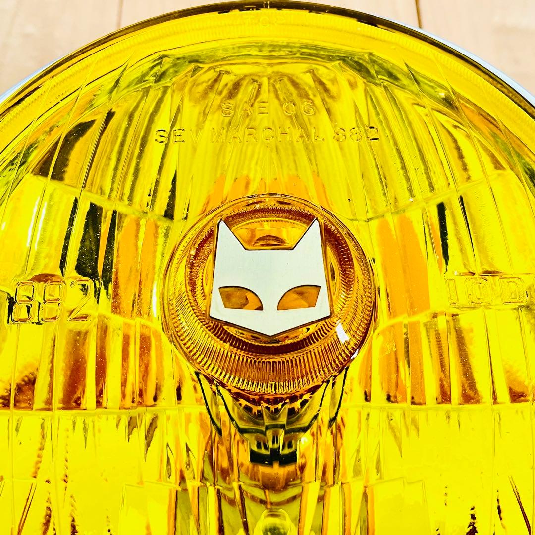 当時物 マーシャル 882 デベソ ヘッドライト MARCHAL デメキン改