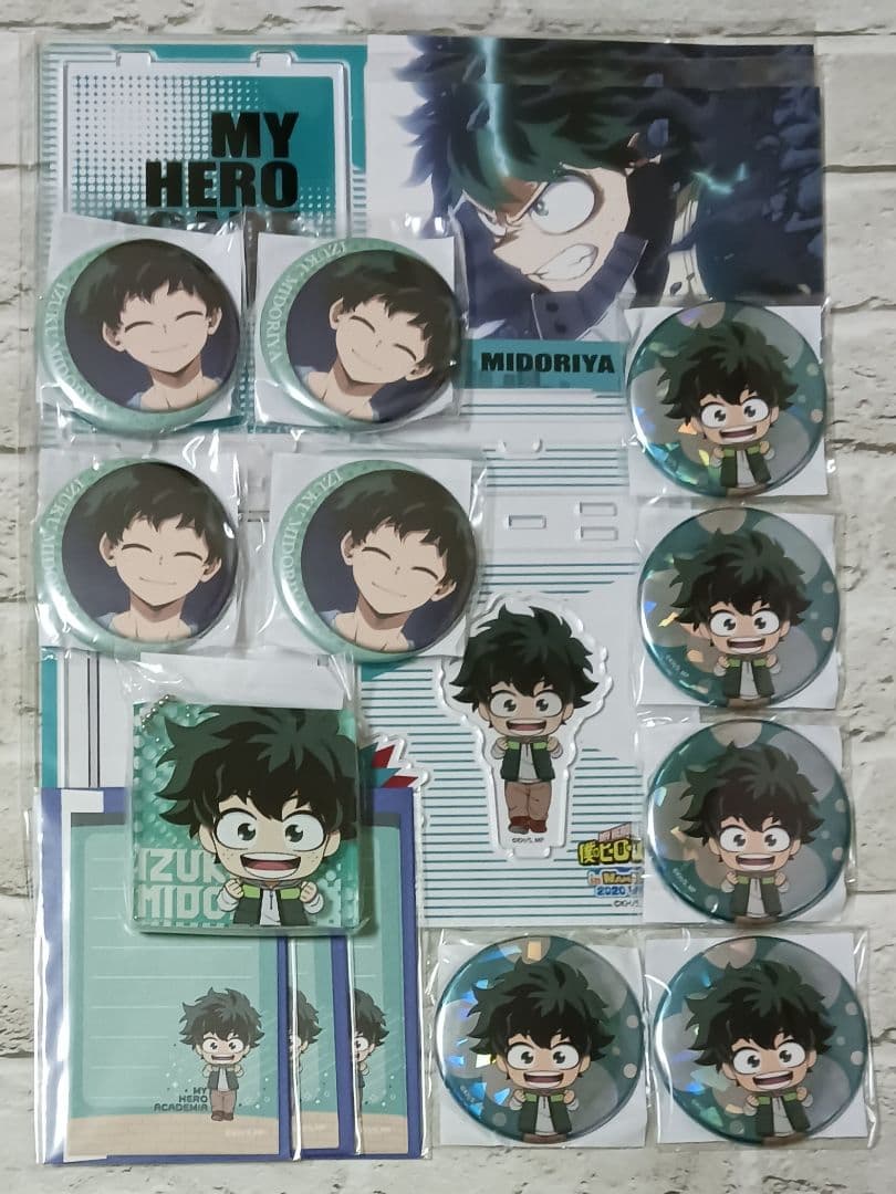 緑谷出久　ナンジャタウン　16点セット