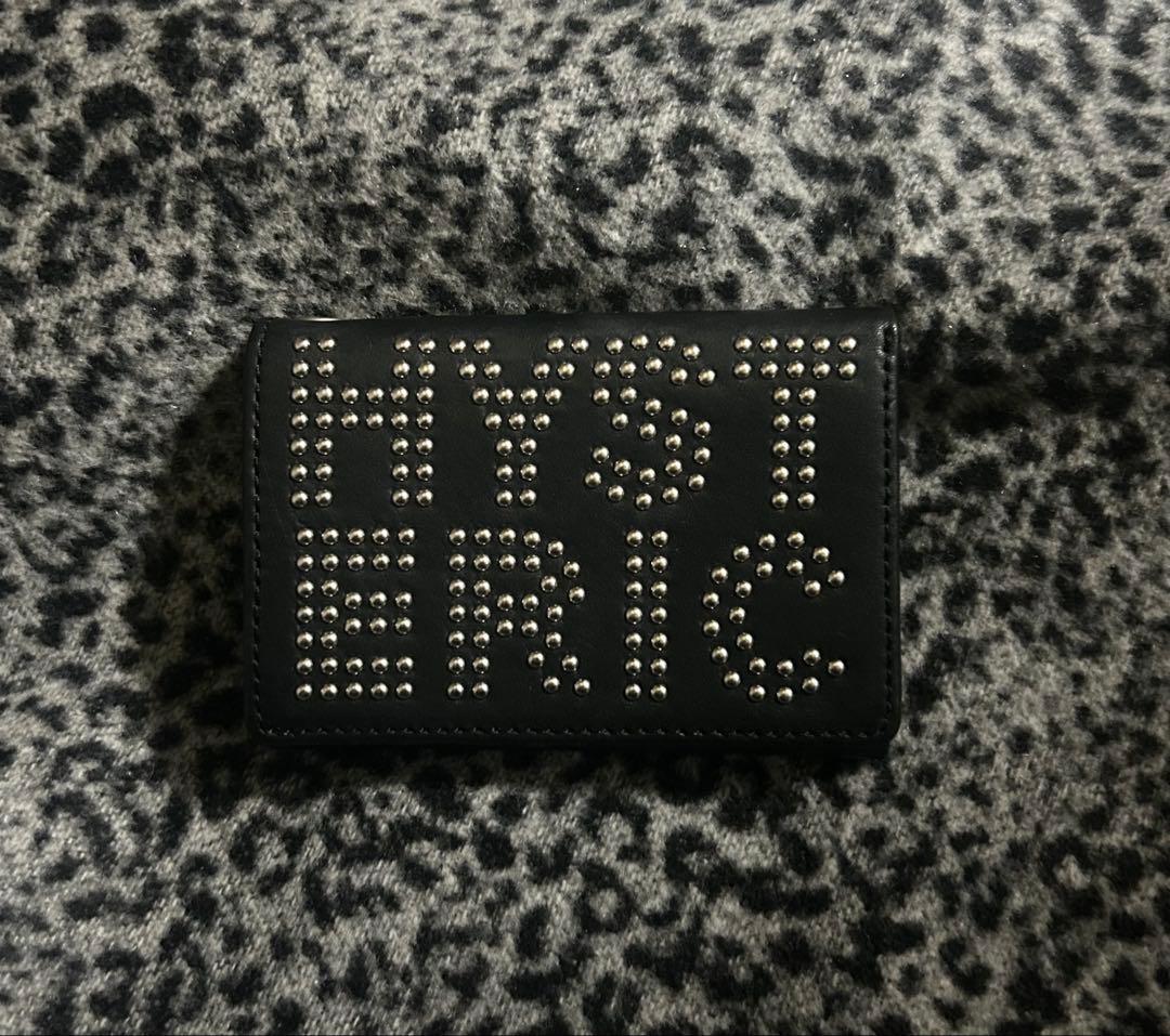 HYSTERIC GLAMOUR ヒステリックグラマー スタッズ 三つ折り財布