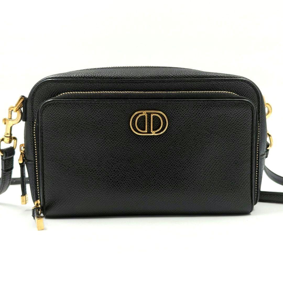 【美品】CHRISTIAN DIOR カロ ダブルポーチ ショルダーバッグ