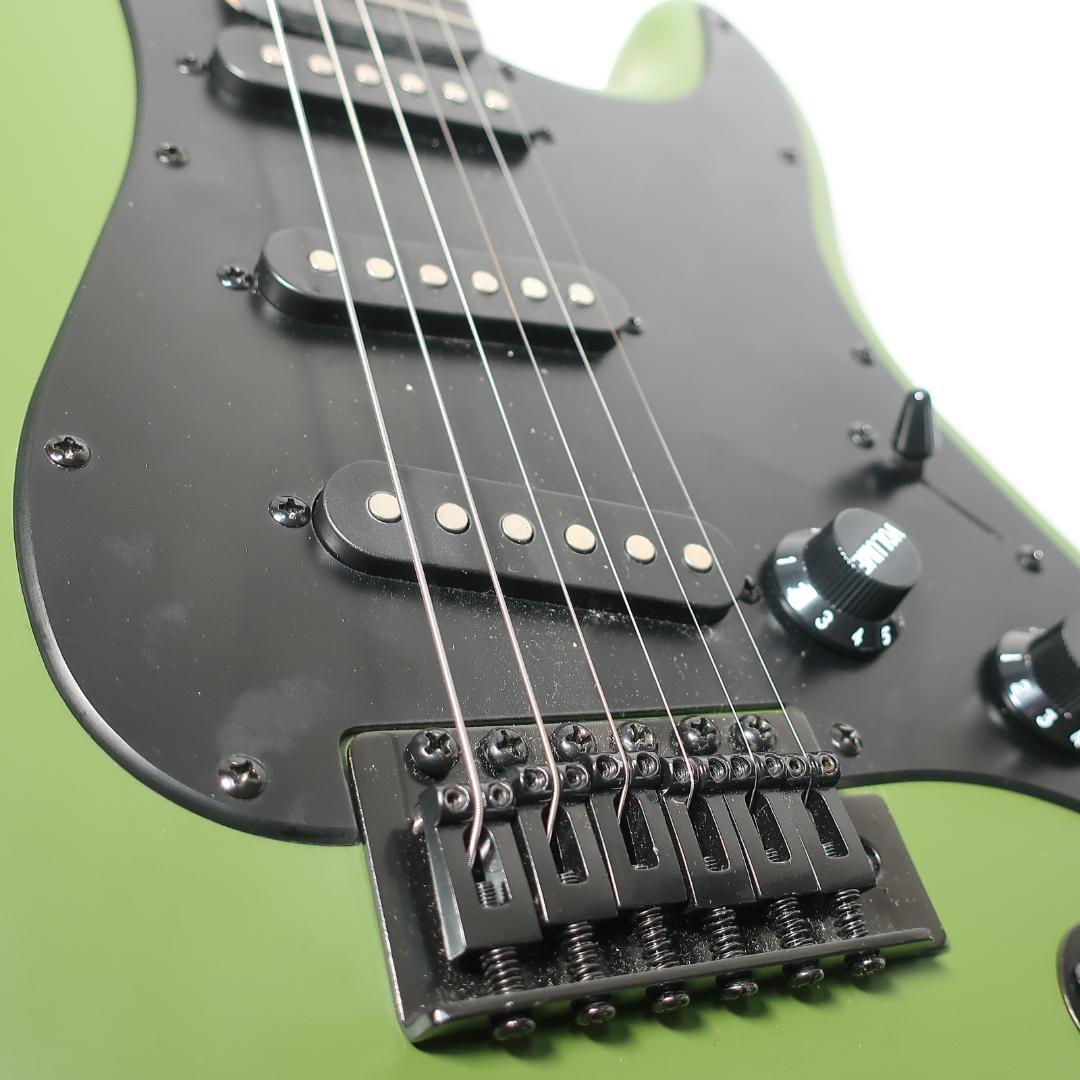SELDER ST-16 AMG アーミーグリーン ストラトタイプ エレキギター