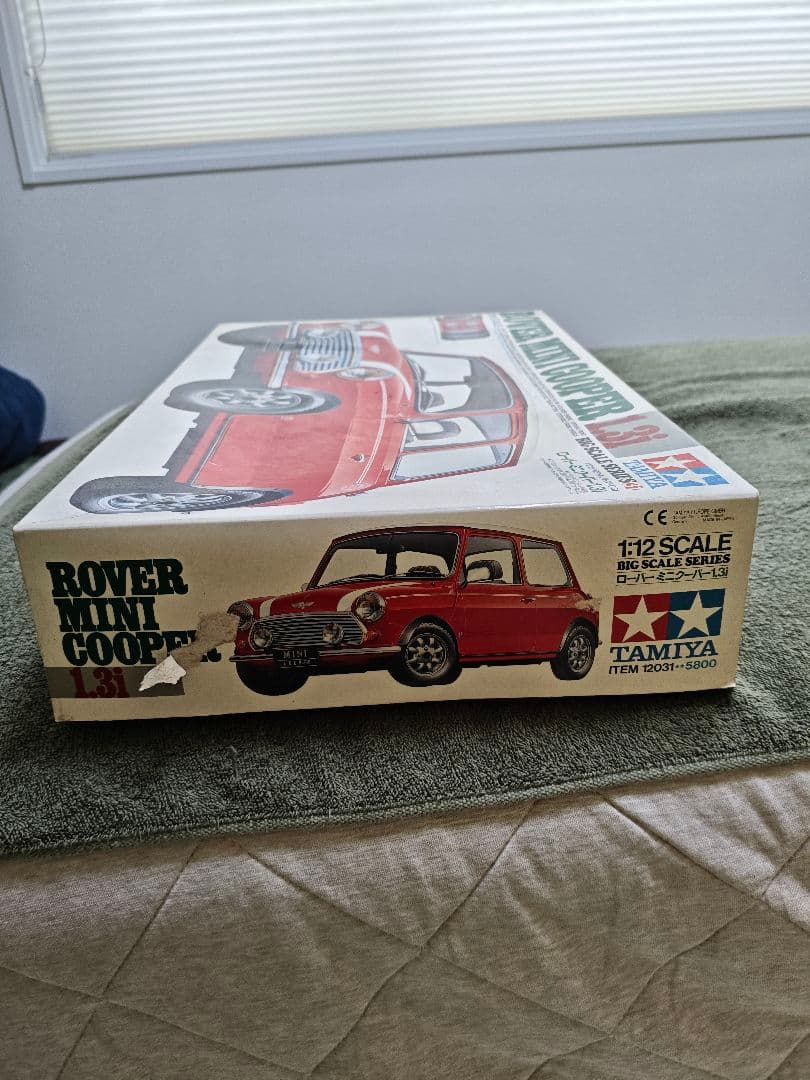 タミヤ　1/12 ローバーミニクーパー1.3i ビッグスケールシリーズ