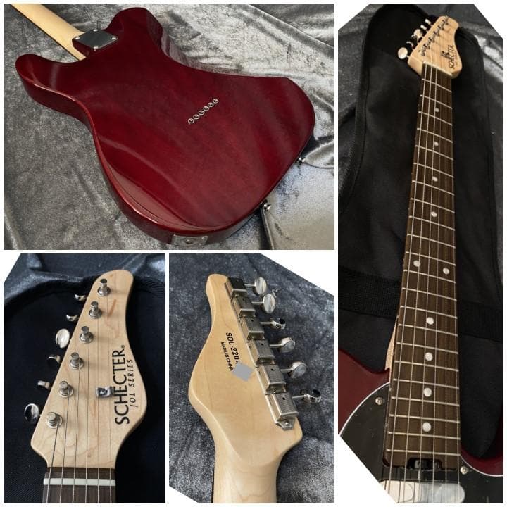 美品 限定生産モデル 美品 Schecter OL-PT-TH セミホロウ