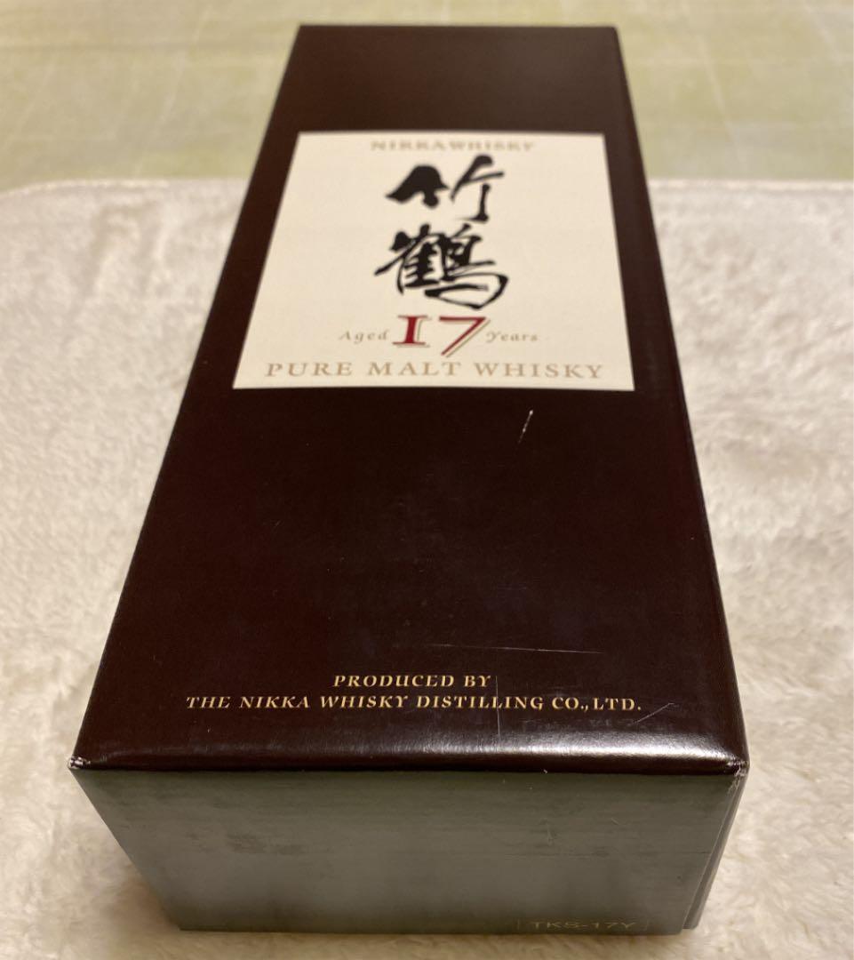 新品！箱付！旧ラベル！　竹鶴17年 700ml