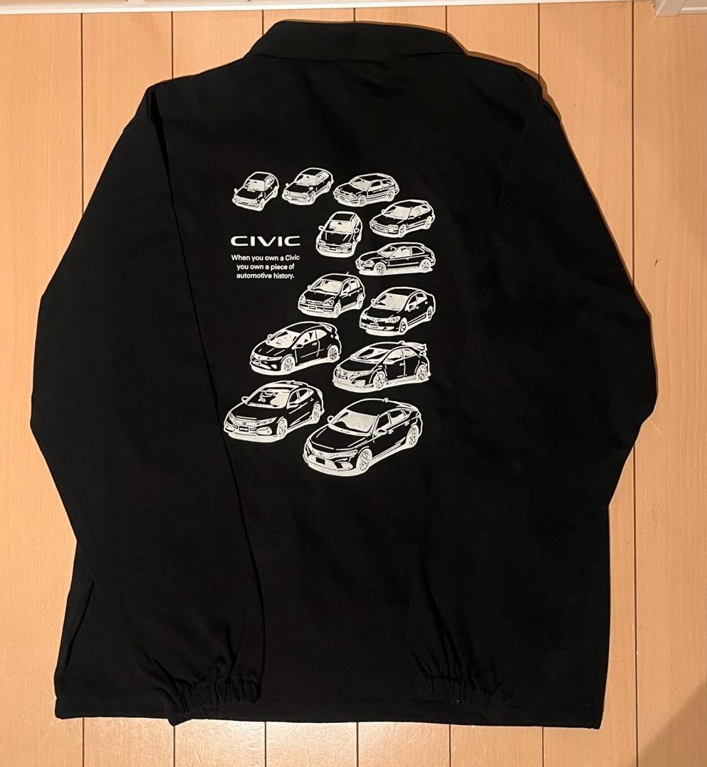 【新品】ホンダ シビック コーチジャケット Lサイズ　CIVIC jacket