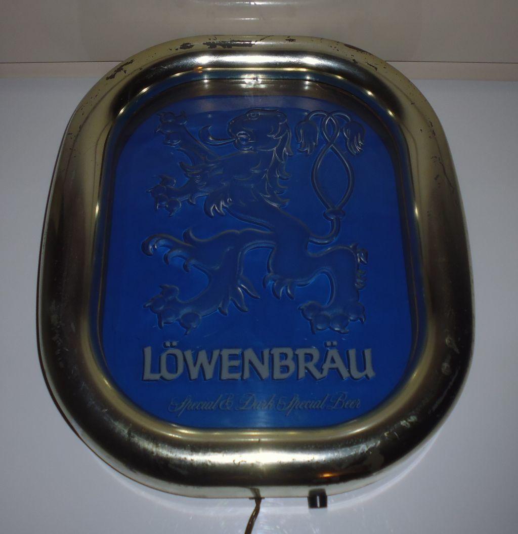 m*a様 LOWENBRAU　リーベンブロイ　電飾看板　USA　ヴィンテージ