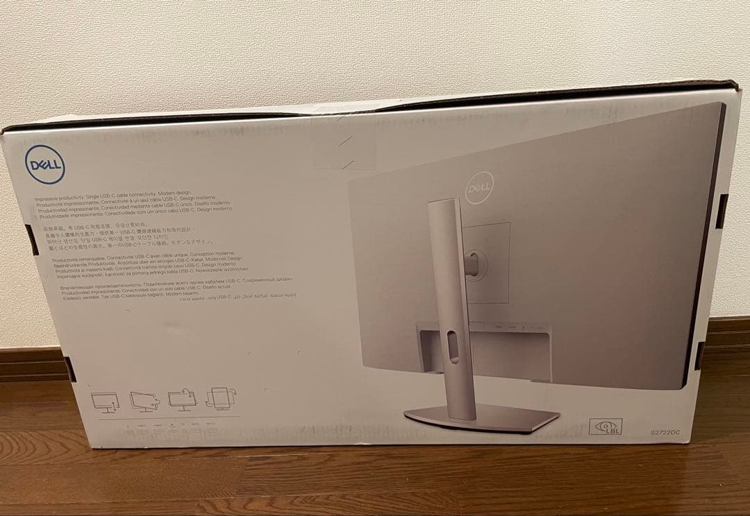 ★未開封新品★DELL 27インチモニター S2722DC