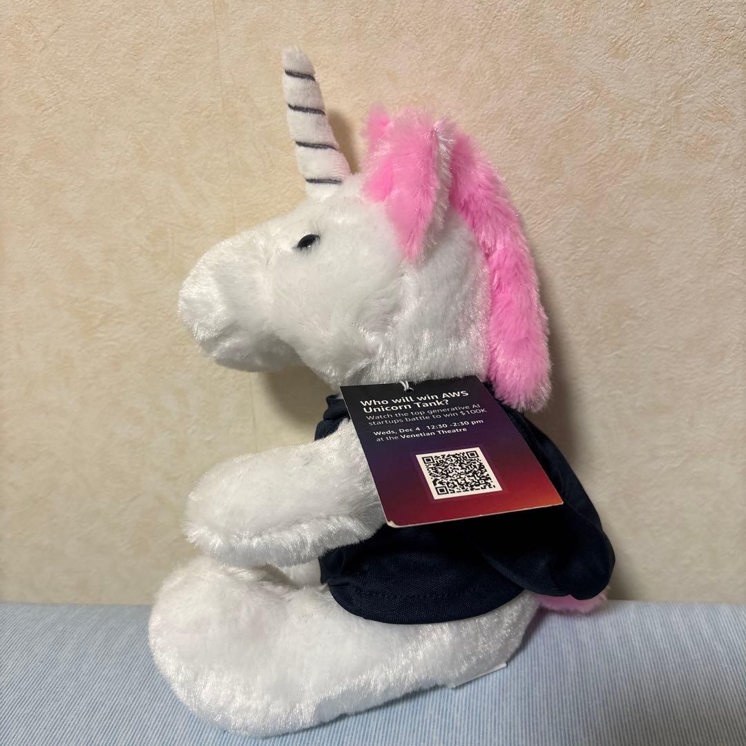 aws startups amazon ユニコーン　ぬいぐるみ