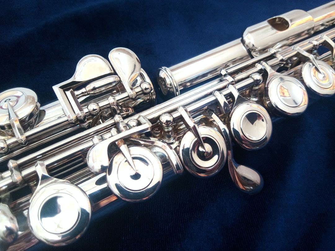 ♦最終価格♦超美品♦管体銀製♦Pearlフルート PF−775♦ポイントアーム