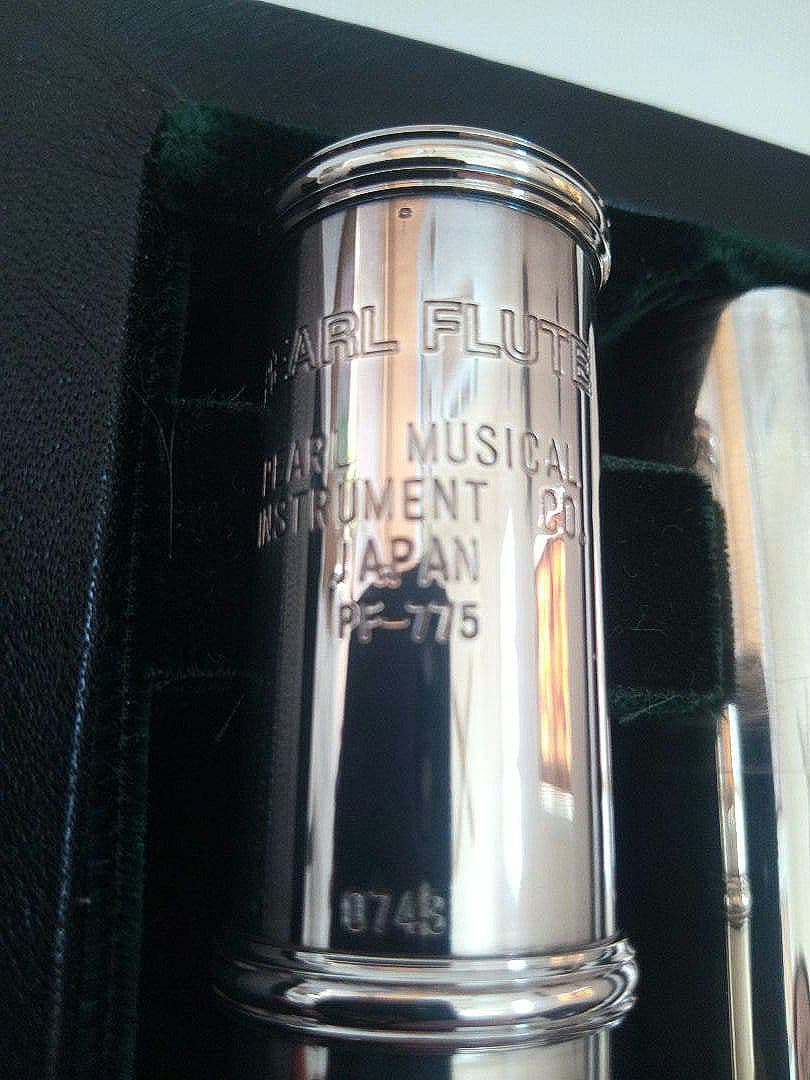 ♦最終価格♦超美品♦管体銀製♦Pearlフルート PF−775♦ポイントアーム