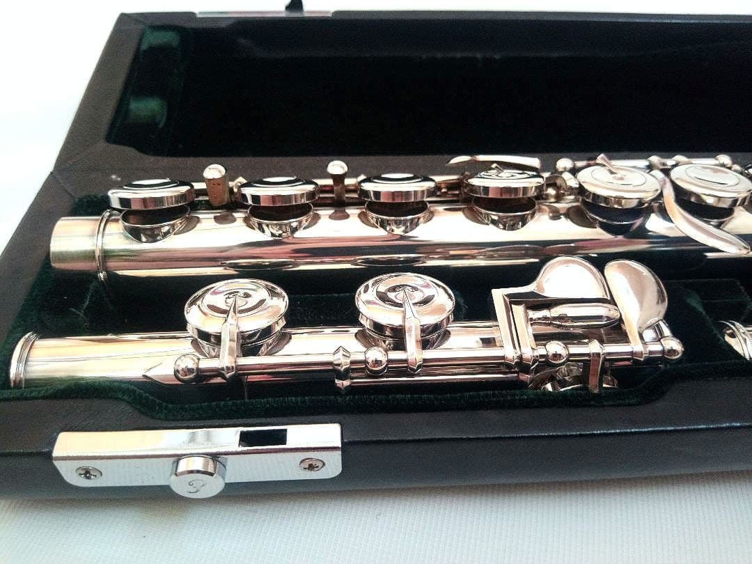 ♦最終価格♦超美品♦管体銀製♦Pearlフルート PF−775♦ポイントアーム