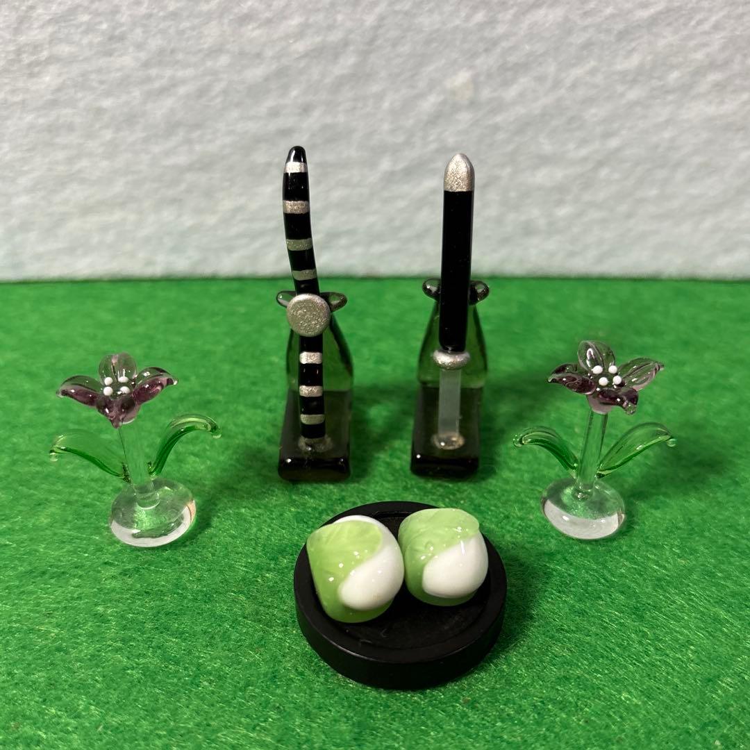 さくらんぼ　ガラス細工　ミニチュア