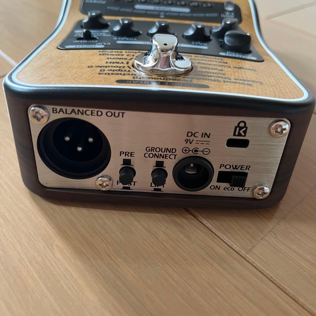 【ほぼ未使用品】ZOOM AC-2 アコースティックギター用 プリアンプ アコギ