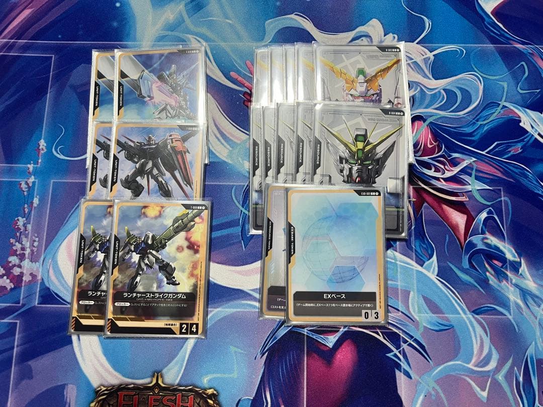 ガンダムカードゲーム　緑白Wデッキ