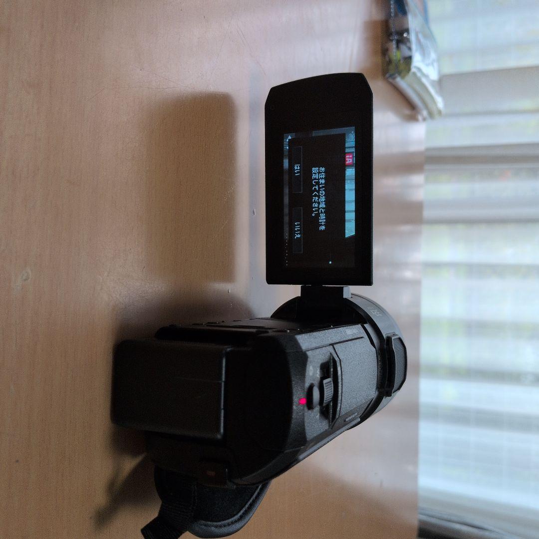 Panasonic HC-VX2MS 4K ビデオカメラ 本体とメモリーカード