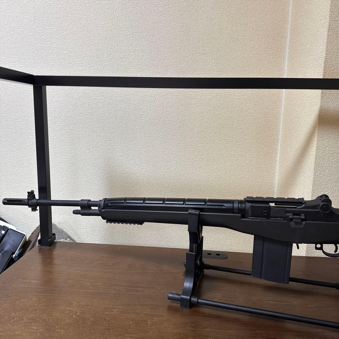 東京マルイ　M14 OD ファイバーストック　電動ガン　サイドマウント付き