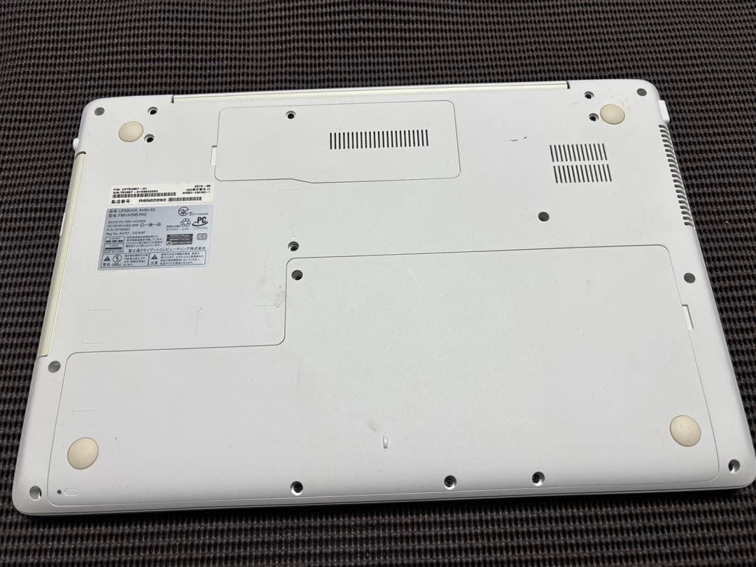 Windowsノート本体 LIFEBOOK AH50/B3 i7-7700 SSD256GB 8GB