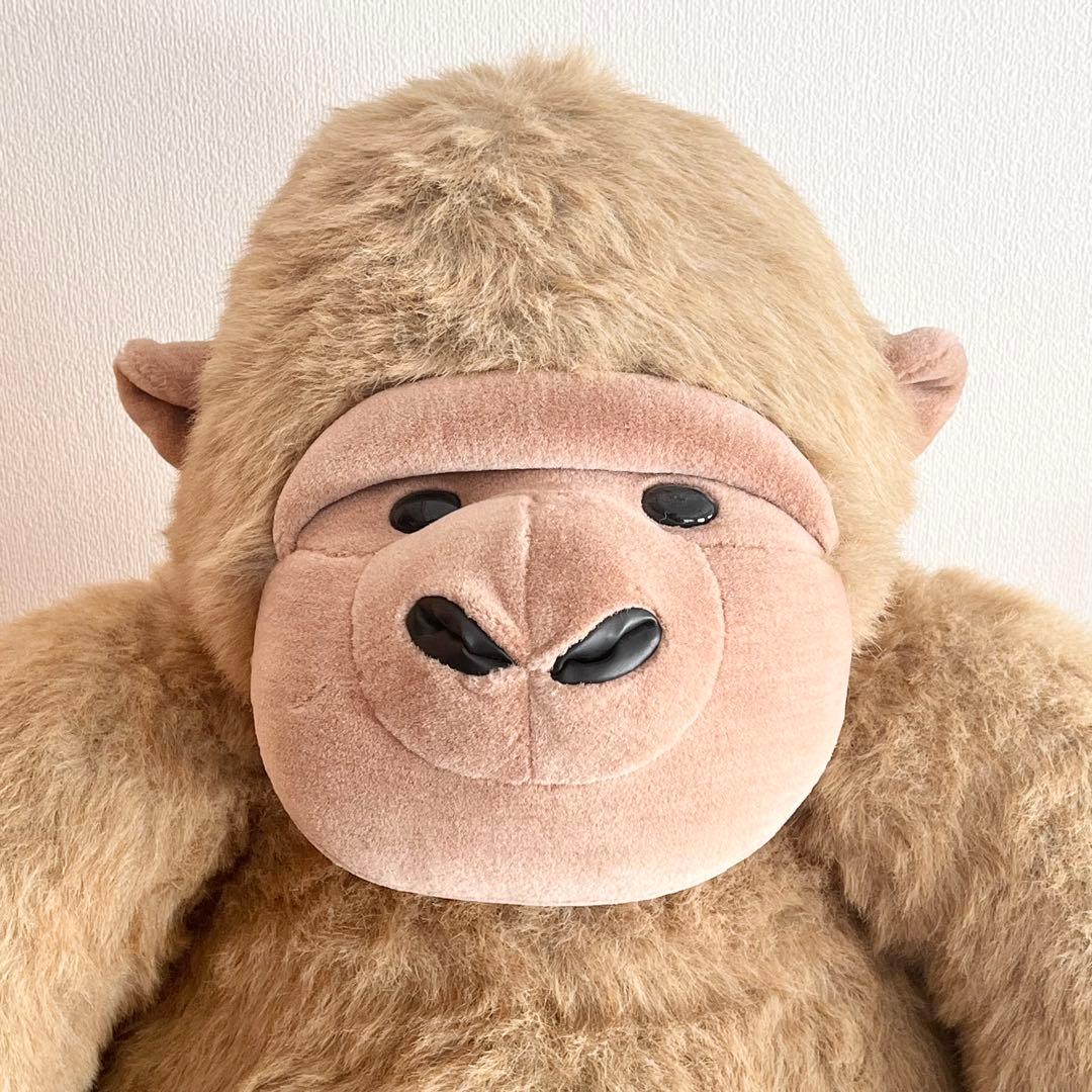 【週末値下げ】やまとなでしこ「ゴリラのぬいぐるみ」◇美品
