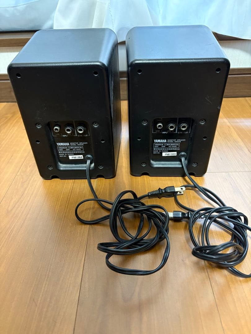 2台セットYAMAHA MS-101Ⅱ スタジオモニタースピーカー