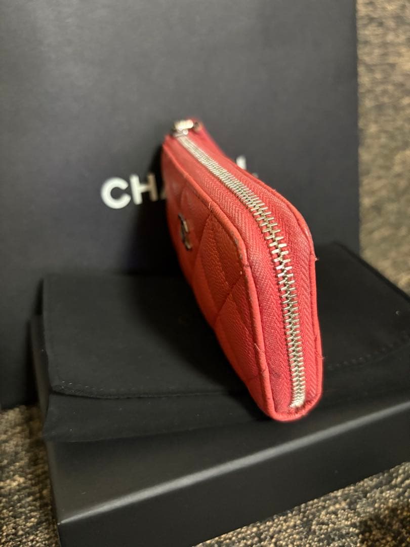 【最終値下げ】CHANEL キャビアスキン ピンク ケース